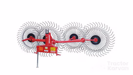 माशियो गैस्पार्दो गिरासोल 6 हे रेक इम्प्लीमेंट