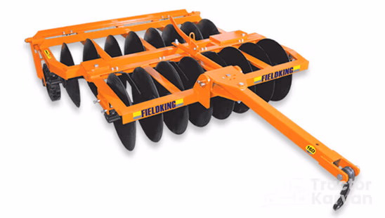 Fieldking Trailed Offset with Tyre FKTODHT 18 Disc Harrow Implement
