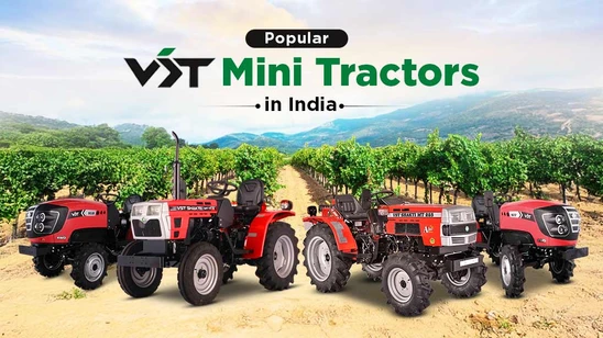 Popular VST Mini Tractors for Orchard & Vineyard Farming Popular VST Mini Tractors for Orchard & Vineyard Farming
