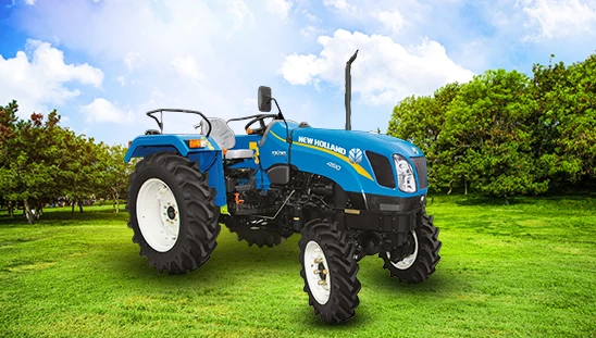 New Holland Excel 4510 4WD Tractor in Farm