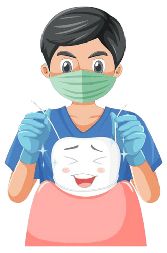 Dentist Onehunga checking teeth and dental exam was being done