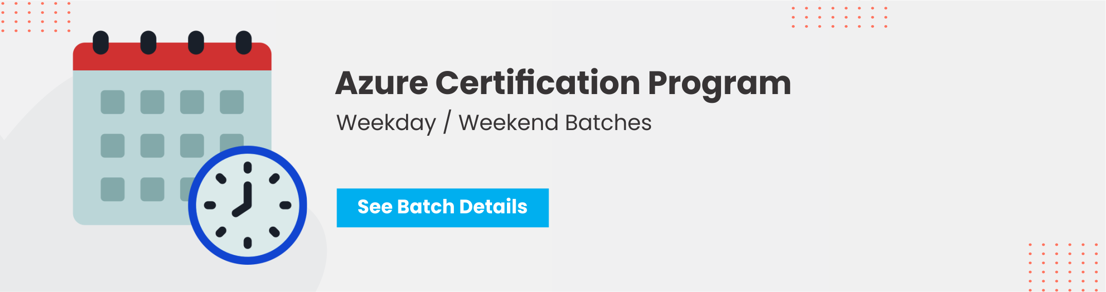 Azure Certification - Batch Details