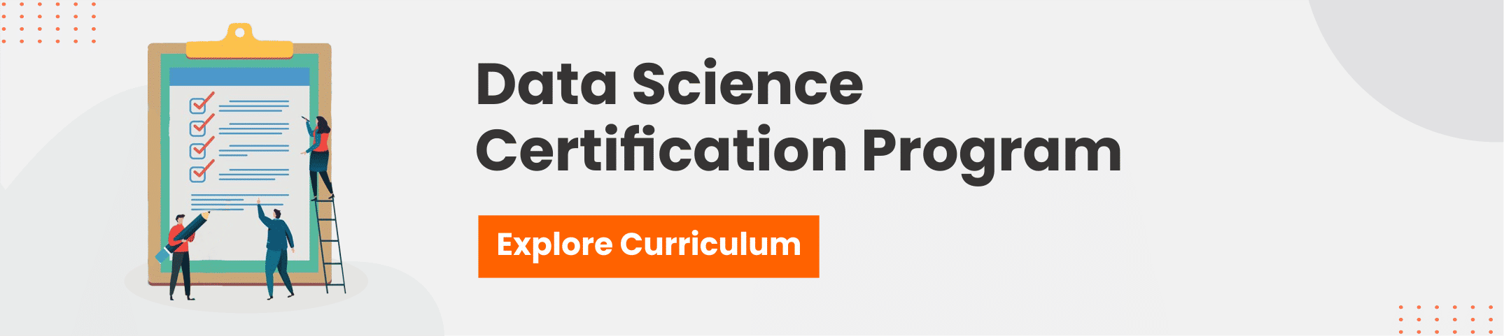 Data Science intership Programs Curriculum