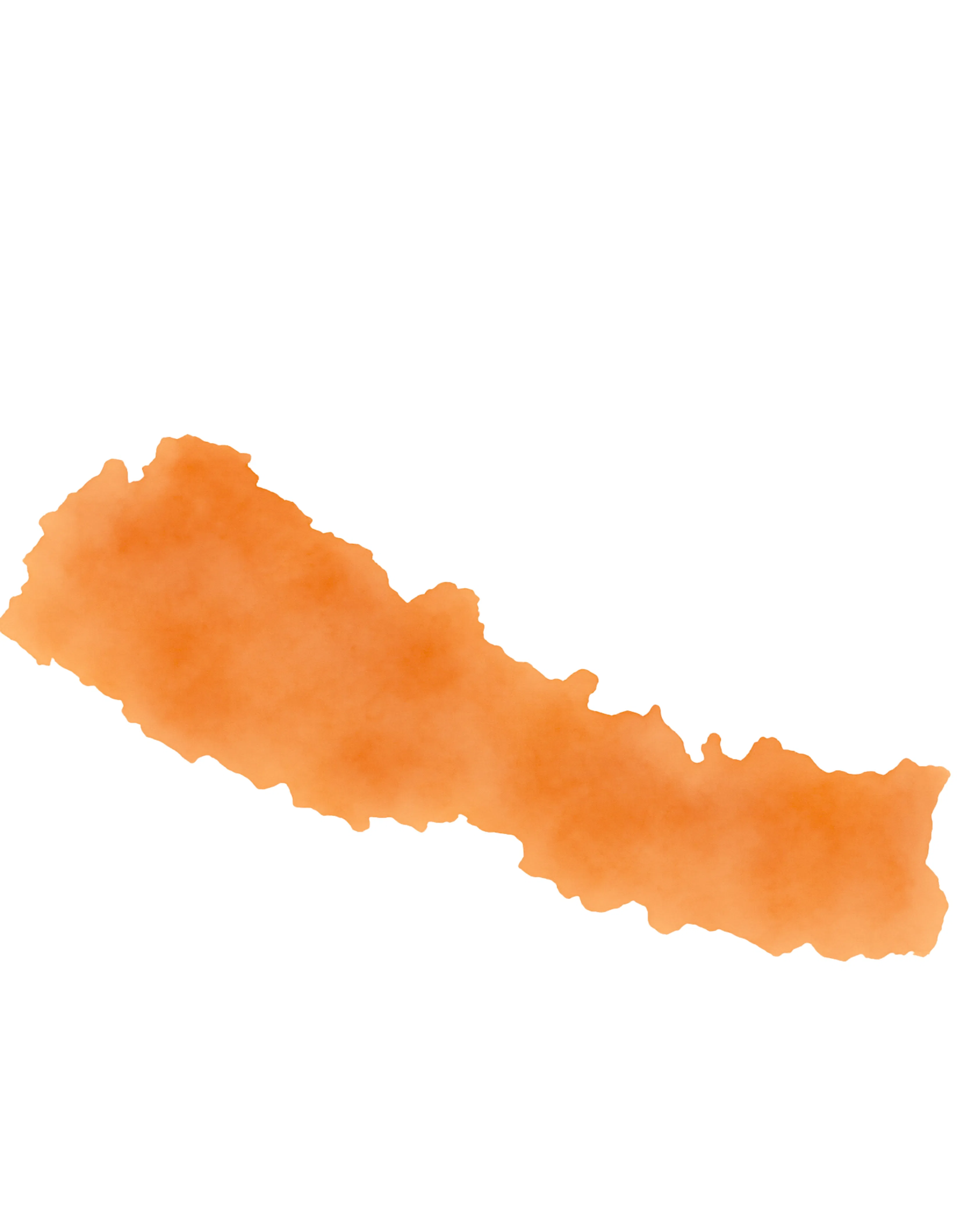 Journey route map — North India