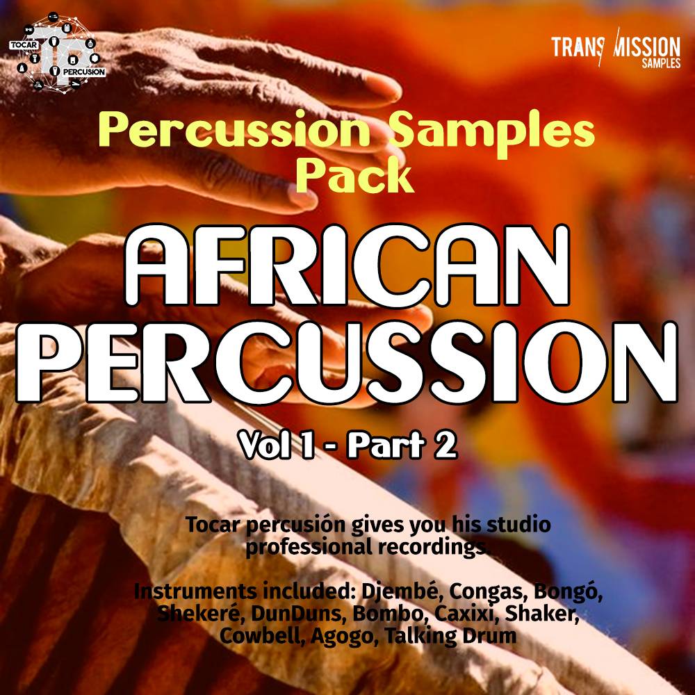 African Percussion Single Hit samples