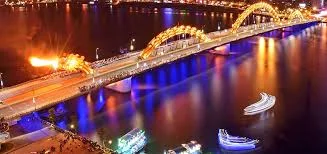 Dragon Bridge Fire Show & River Cruise