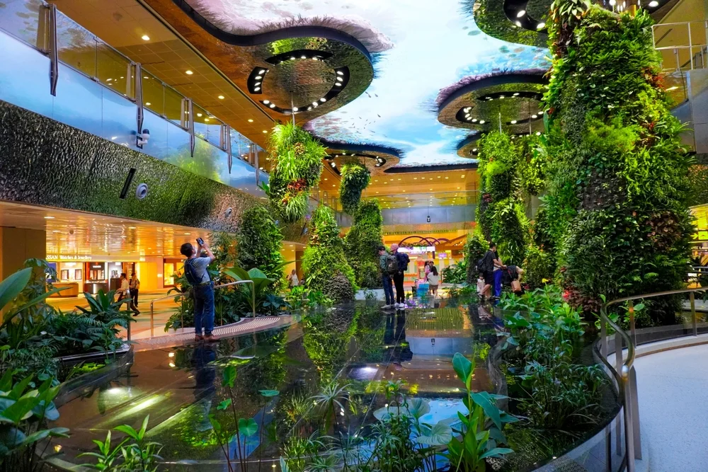 Discover unique attractions inside Changi Airport