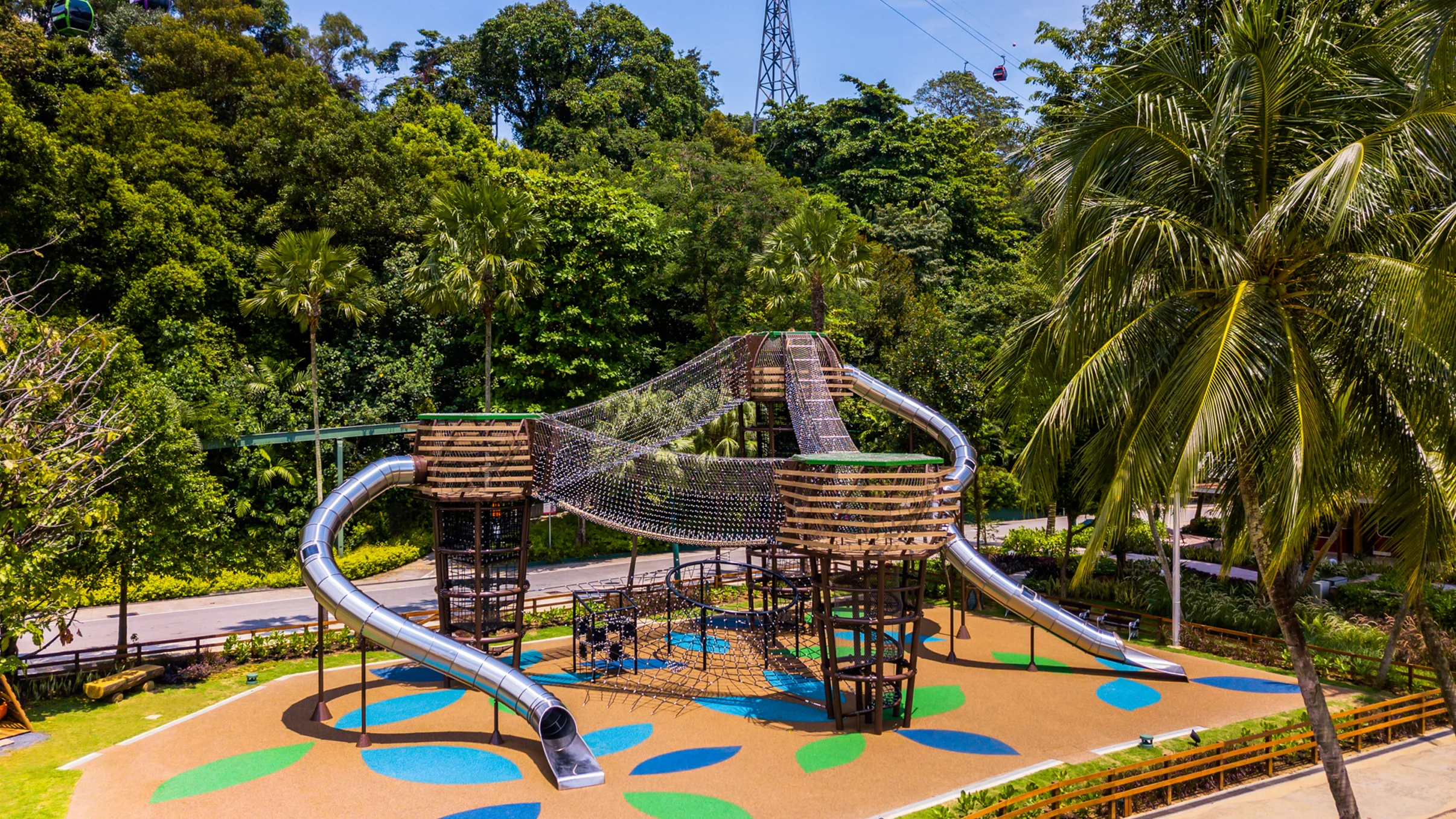 Climb, Crawl & Slide at Nestopia Sentosa