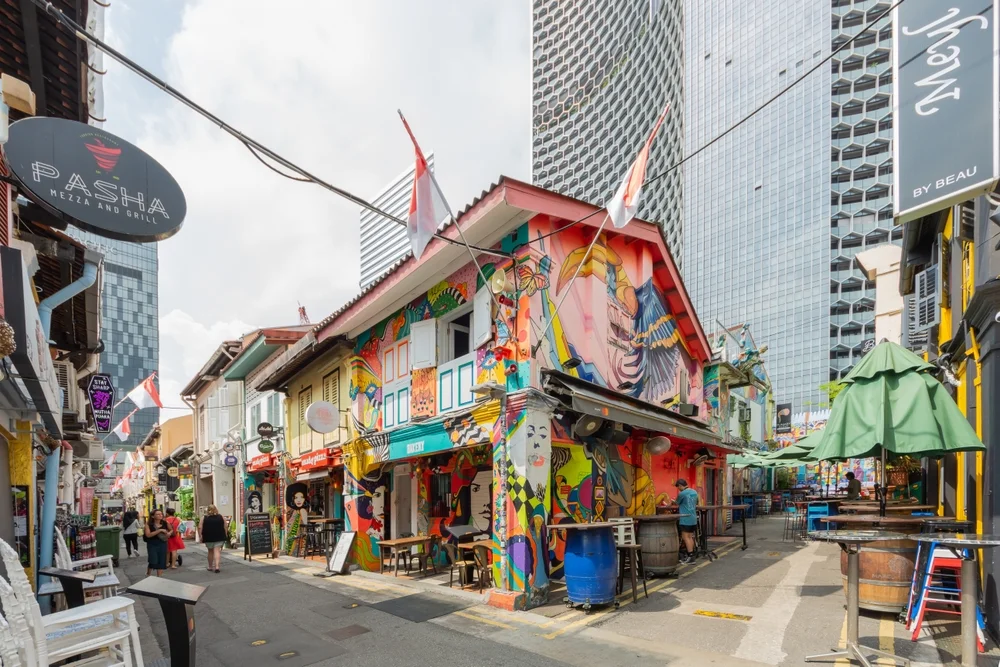 Explore the hidden gems and cafés of Haji Lane