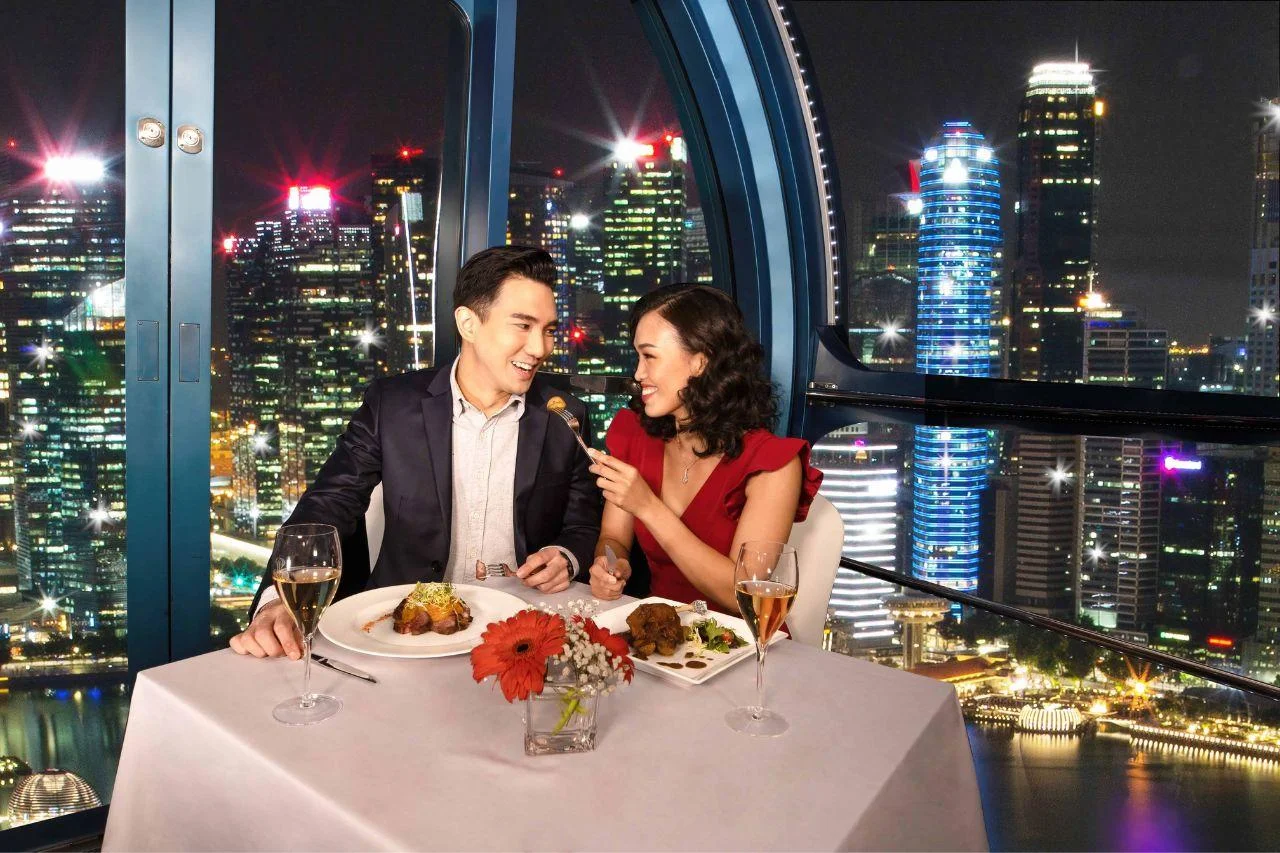  Dine Above the City at Sky Dining on Singapore Flyer