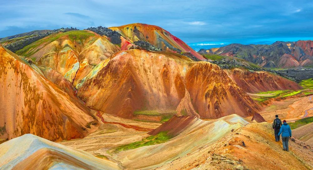 Hike the rainbow-colored mountains of Landmannalaugar