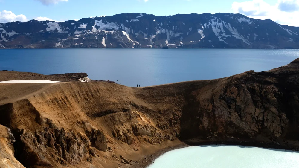 Visit Askja Caldera and swim in Víti crater lake