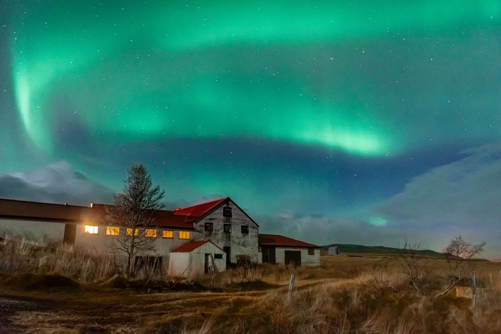Chase the Northern Lights at night