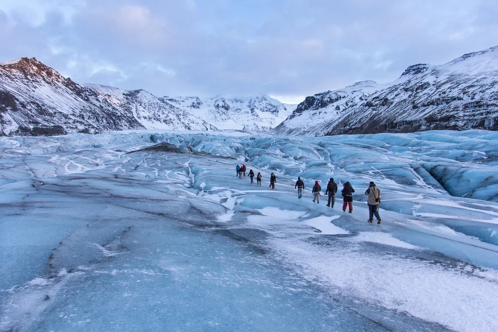 Go glacier hiking in Skaftafell