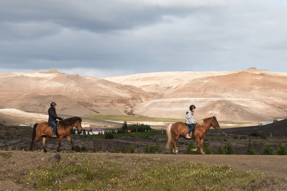 Horseback Riding on Icelandic Horses