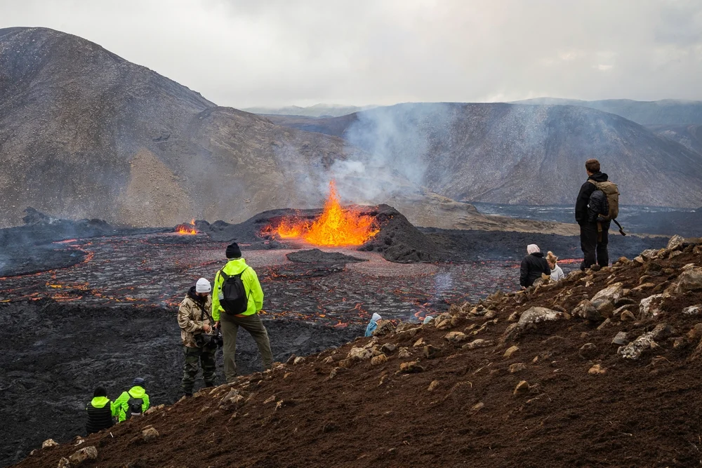  Volcano Hiking at Fagradalsfjall