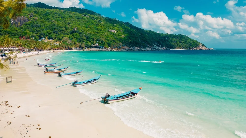 Haad Rin beach