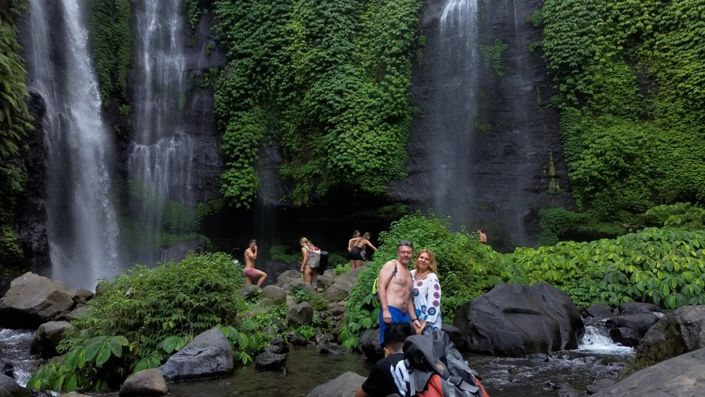 Fiji waterfall 