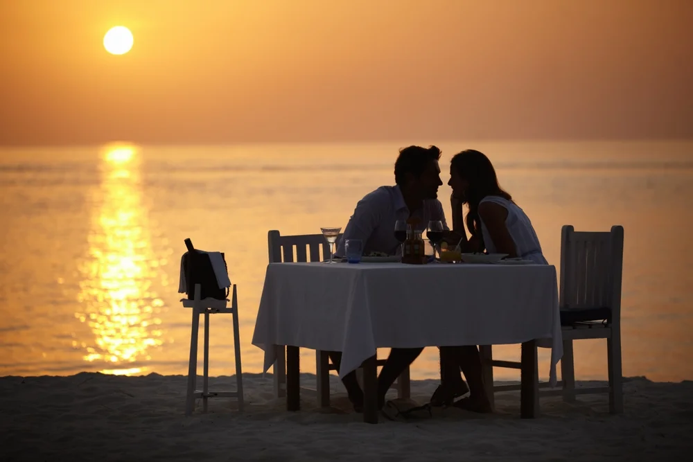 Beachside Dinner Date
