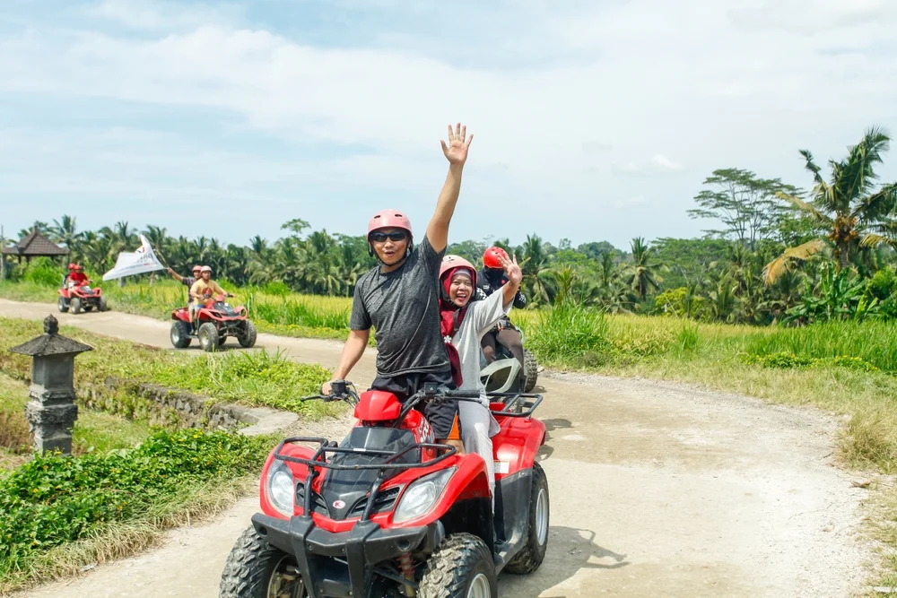 Ride an ATV in Bali