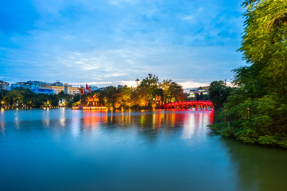 Hoan Kiem Lake And Ngoc Son