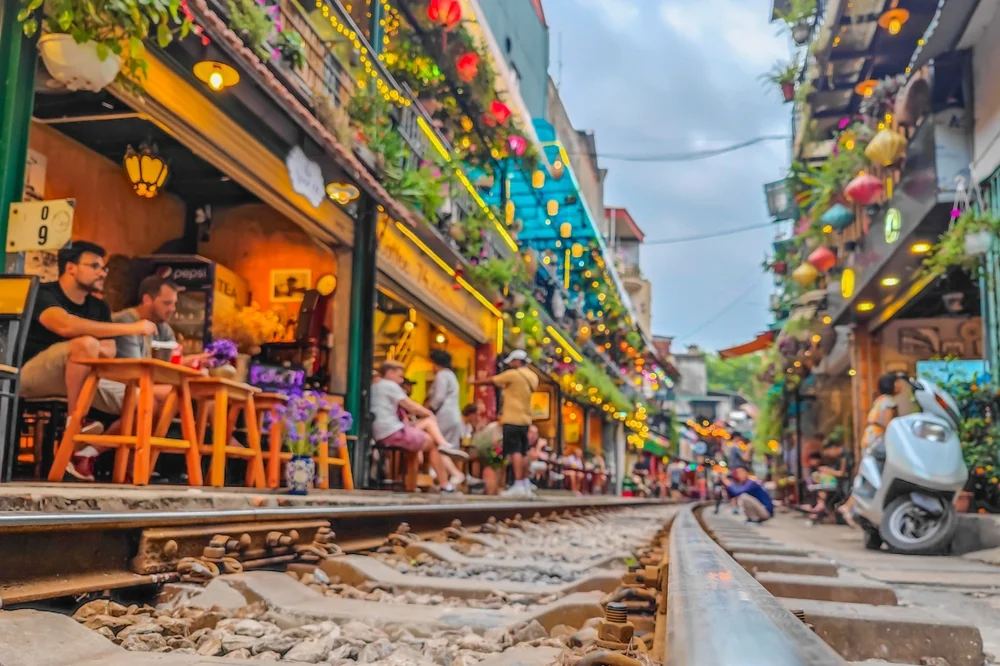 Join a walking street food tour in the Old Quarter of Hanoi