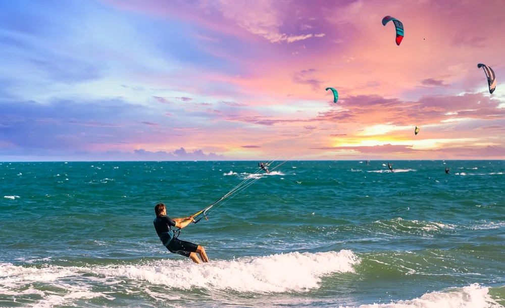 Kitesurfing in Mui Ne