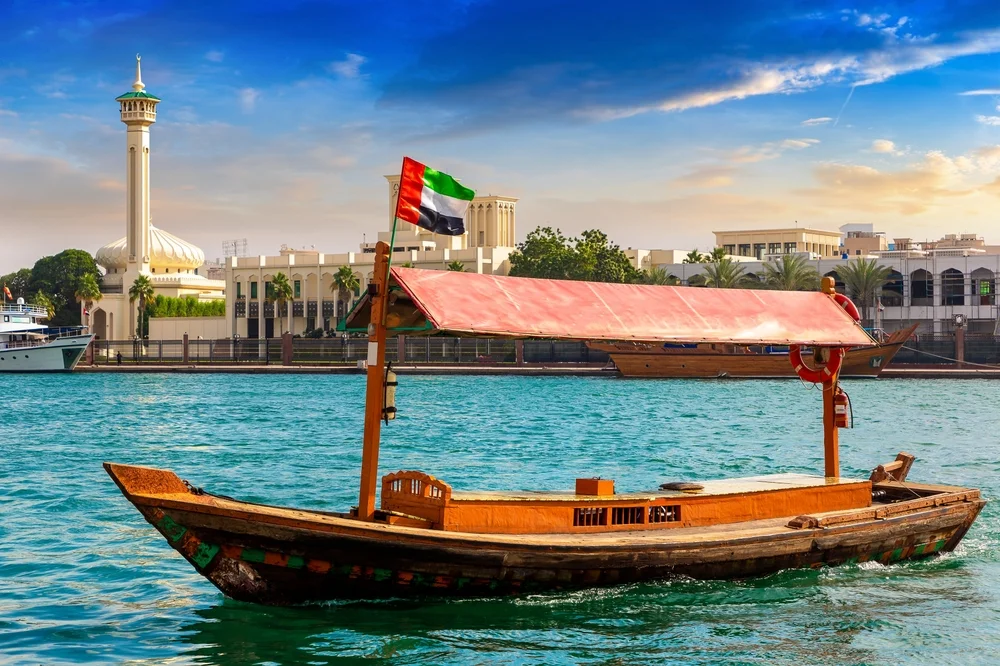 Ride a Traditional Abra at Dubai Creek