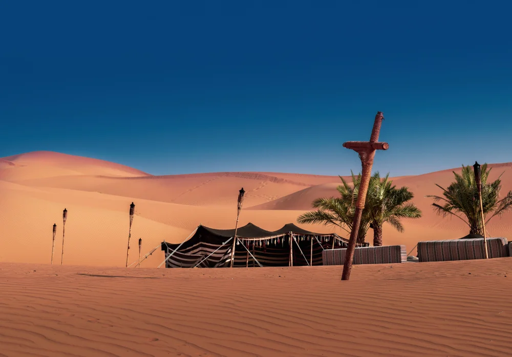 Enjoy a starlit evening on a Desert Safari with Private Camp