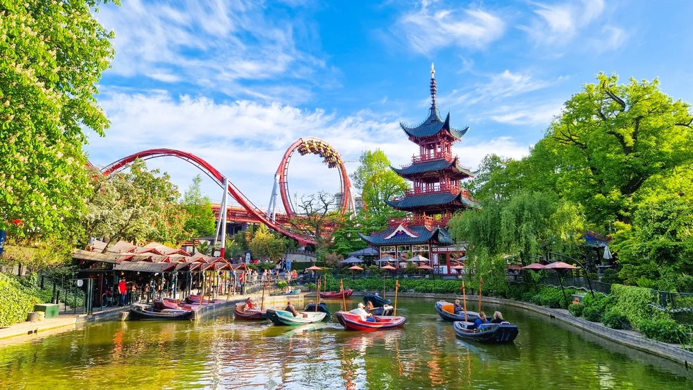 Visit Tivoli Gardens in full bloom