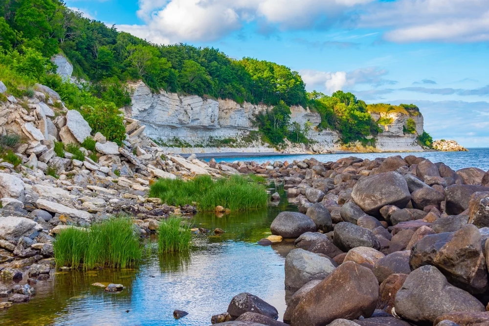 Hike the coastal cliffs of Stevns Klint