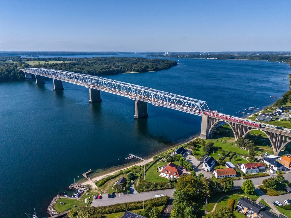 Walk across the bridge during Bridgewalking Lillebælt
