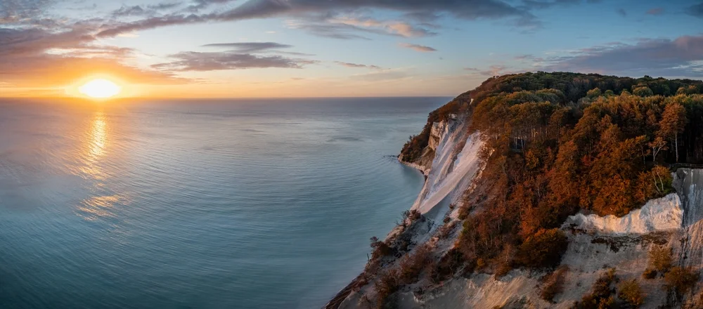 Hike the white cliffs of Møns Klint