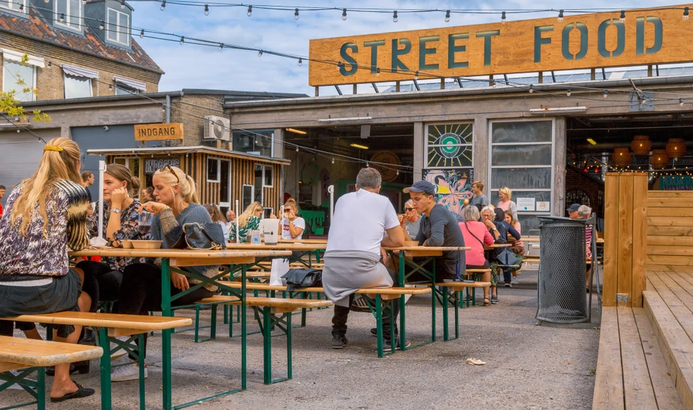 Try street food at Aarhus Street Food Market