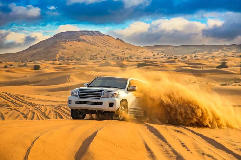 Morning Desert Safari – Dune bashing, quad biking, sunrise views