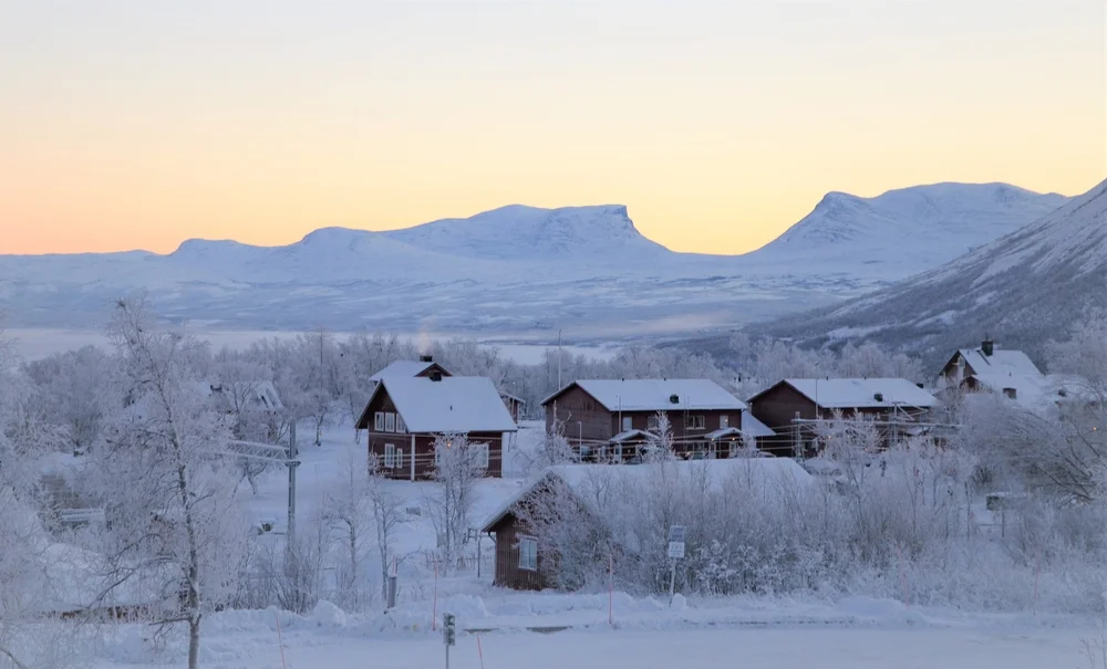 Midnight Sun in Björkliden: Lapland