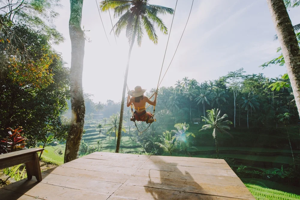 Swing at Bali Swing (Active Package) with Local Lunch & Private Transfers