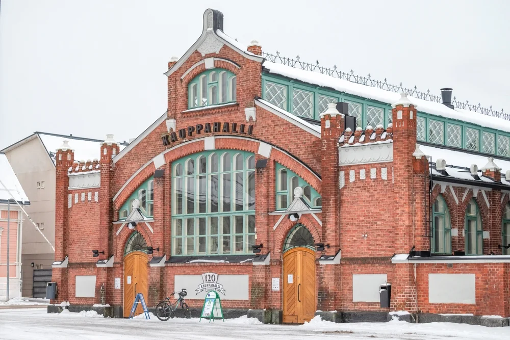 Shop and taste local flavors at Oulu Market Hall