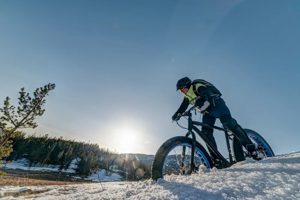 Ride winter fatbike trails around Ruka