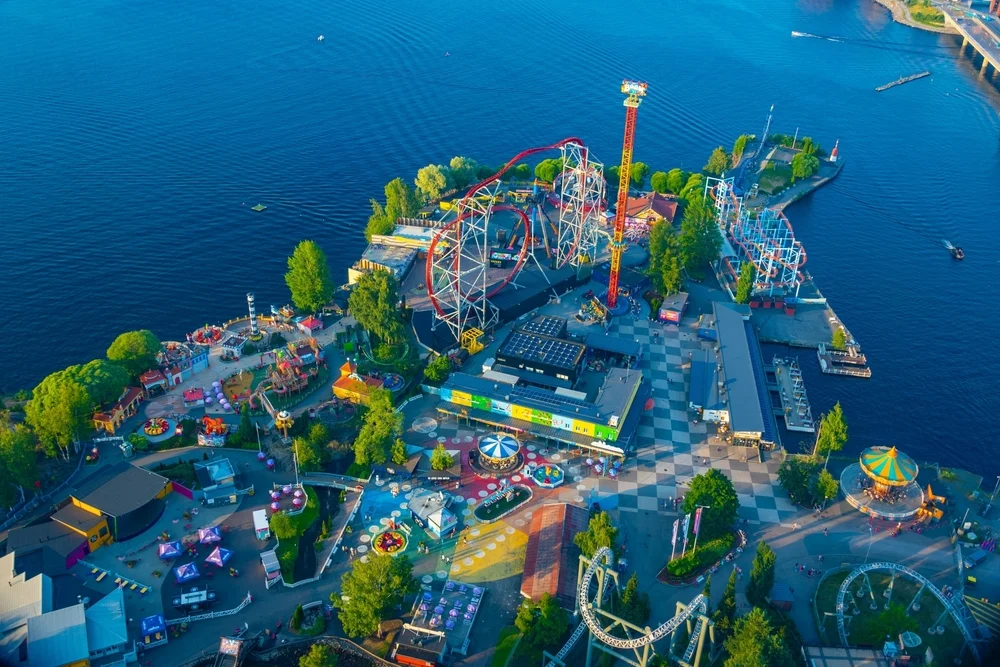 Enjoy rides at Särkänniemi Amusement Park