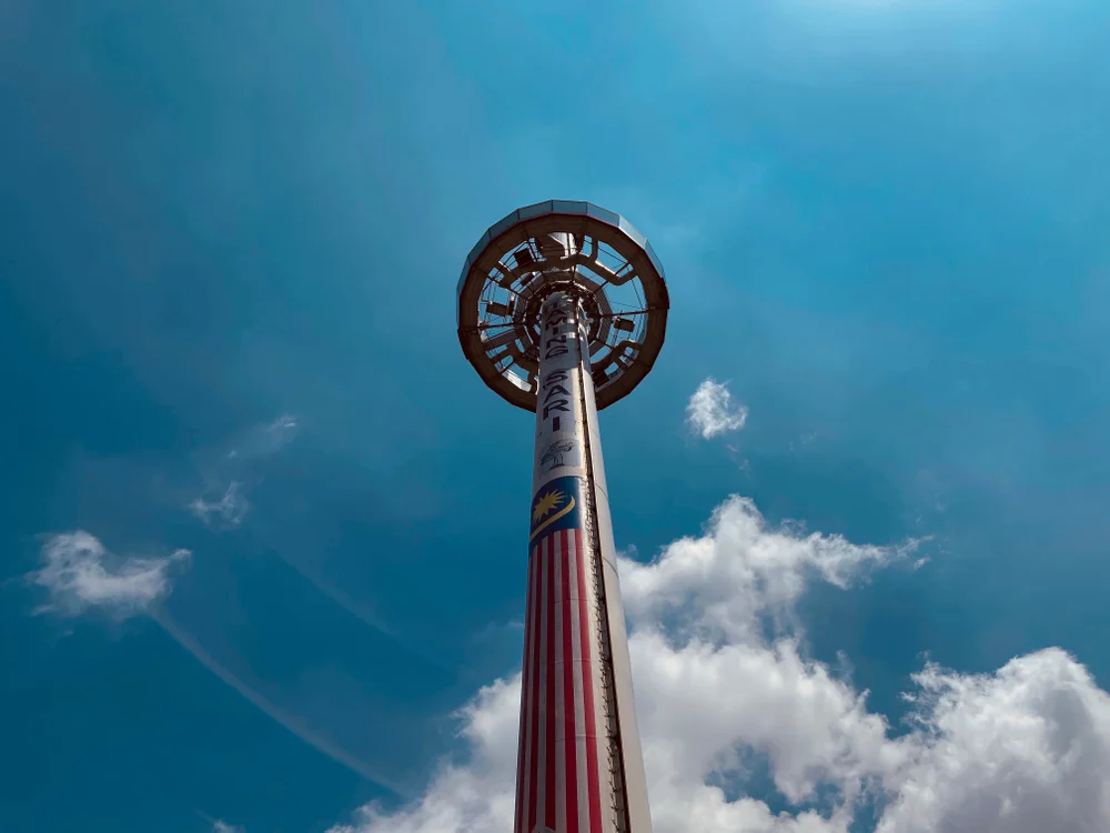Check out the Taming Sari Revolving Tower