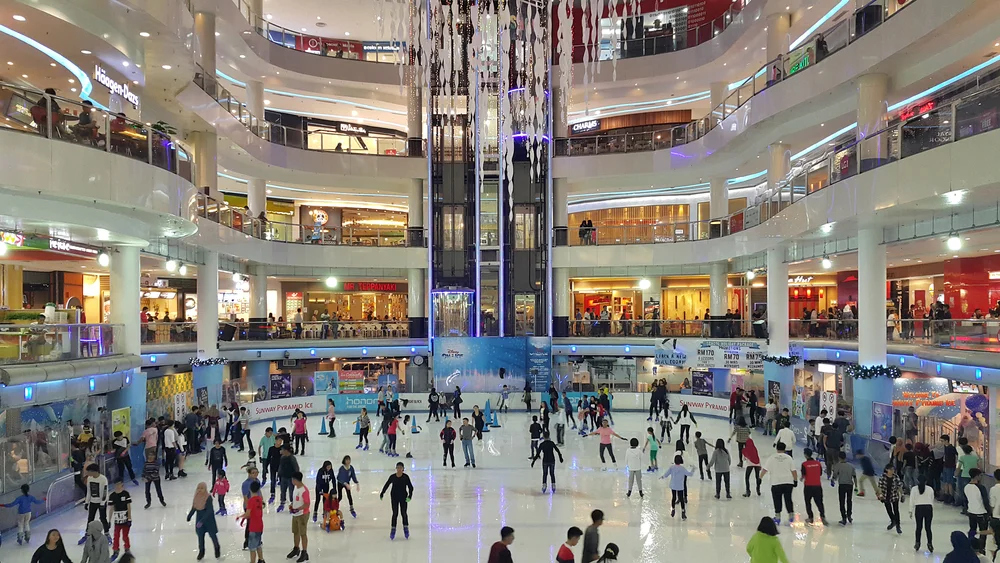 Sunway Pyramid Ice Skating