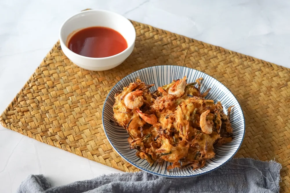 Isso Wade (Prawn Fritters)