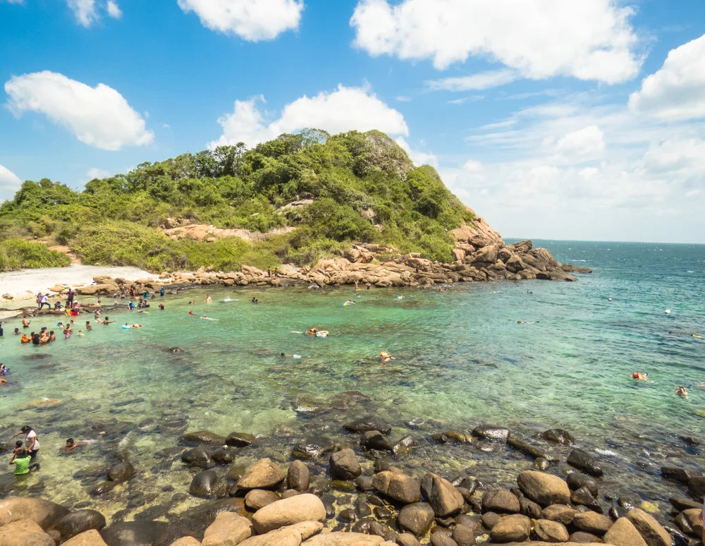 Snorkeling at Pigeon Island