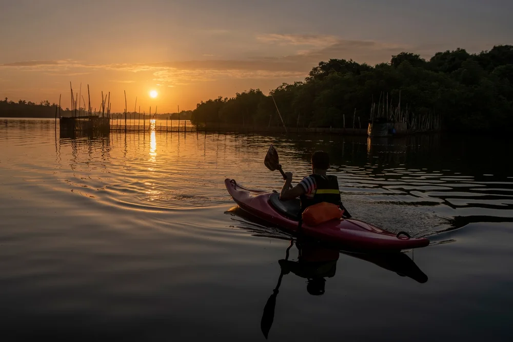 Kayaking in Bentota River 