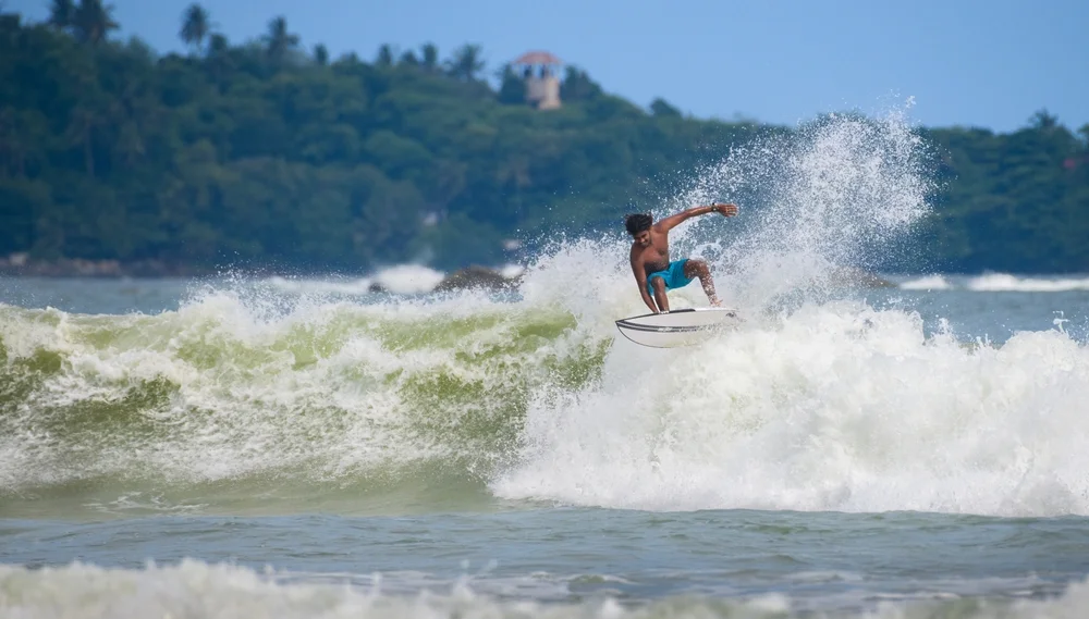 Stand-Up Paddleboarding in Weligama 