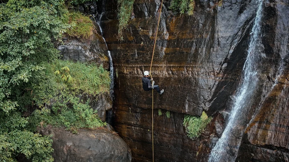Rock Climbing at Bambarakanda