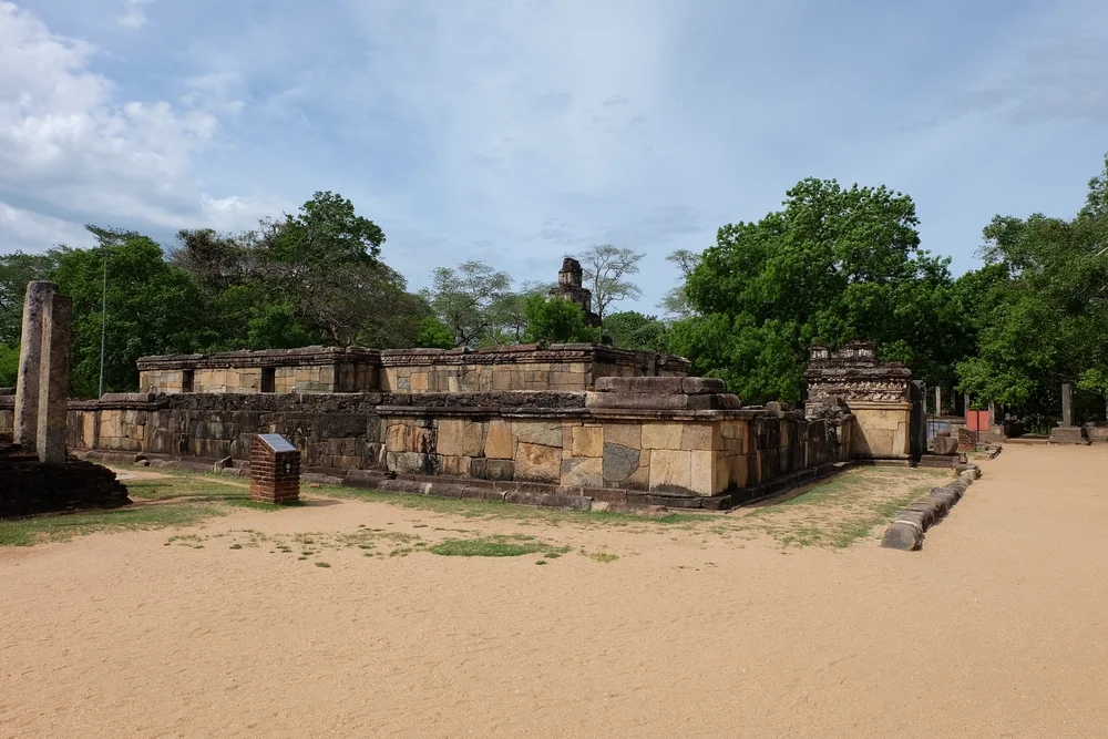 Cycling in Polonnaruwa Ruins
