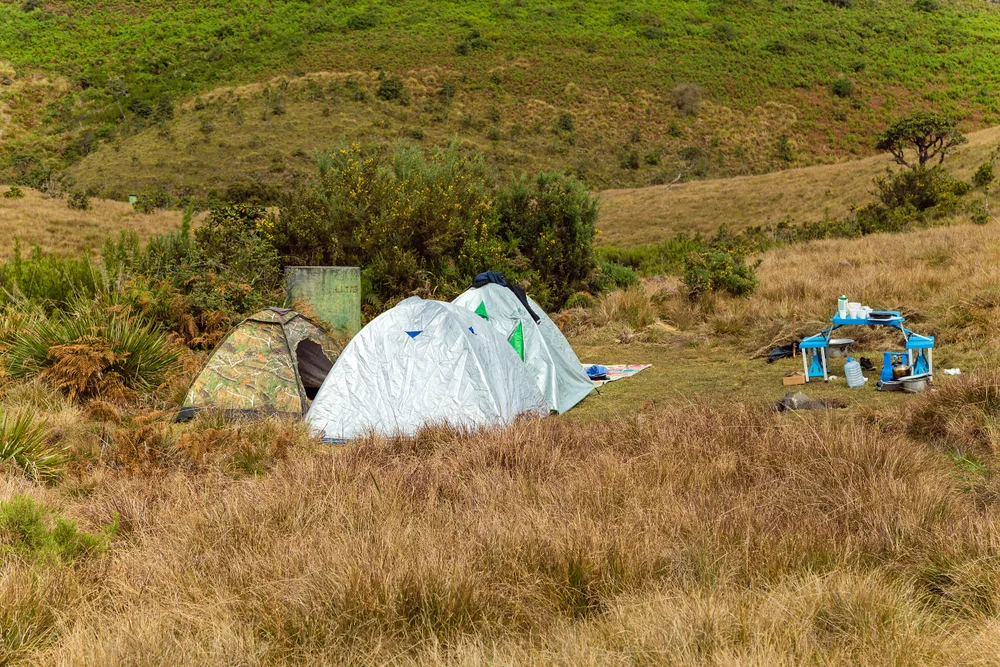 Camping in Horton Plains