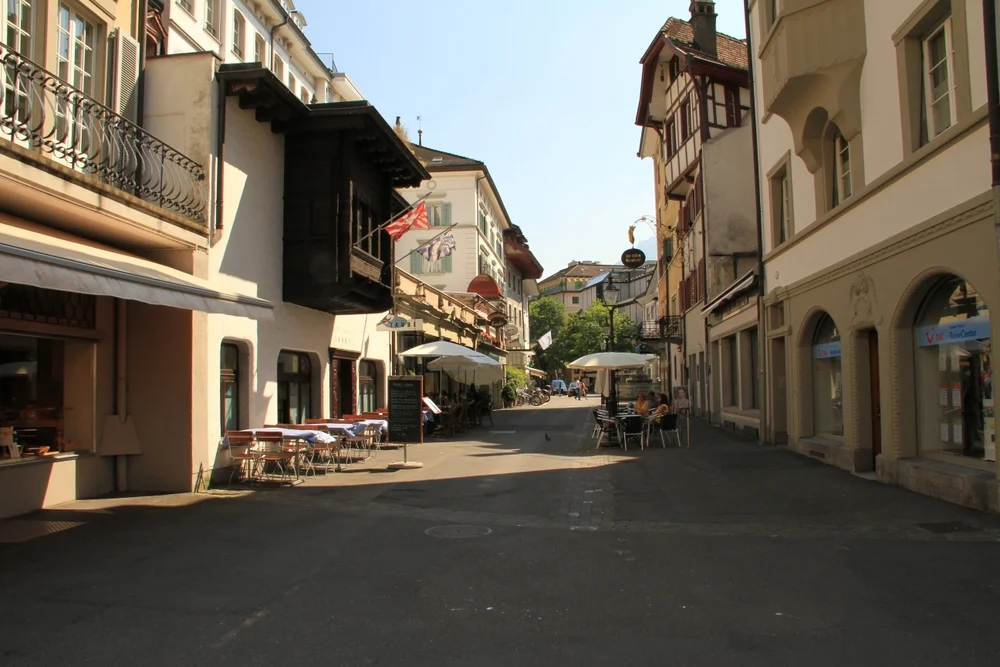 Lucerne Old Town Shopping Streets